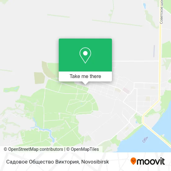 Садовое Общество  Виктория map