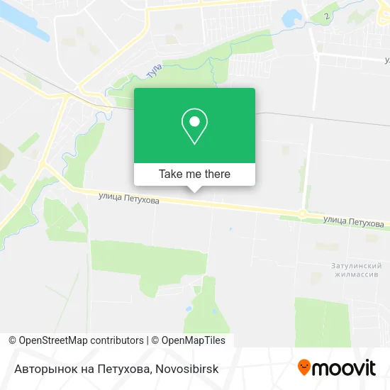 Авторынок на Петухова map