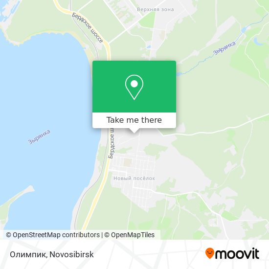 Олимпик map