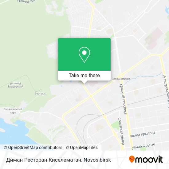 Диман-Ресторан-Киселематан map