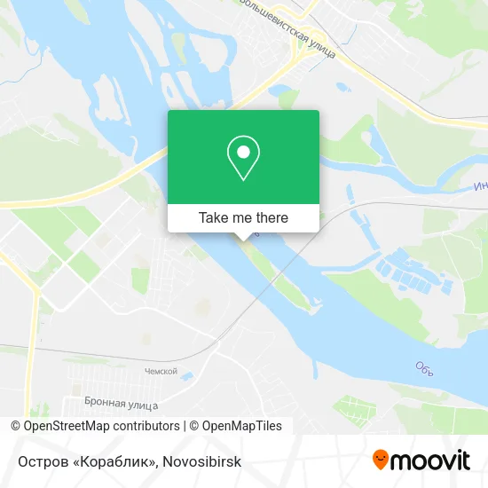 Остров «Кораблик» map