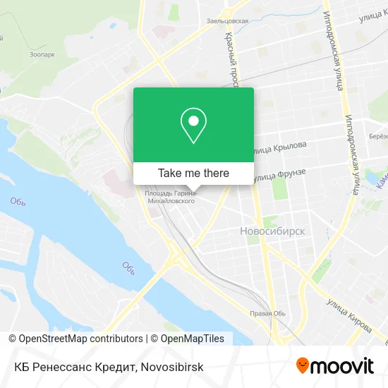КБ Ренессанс Кредит map