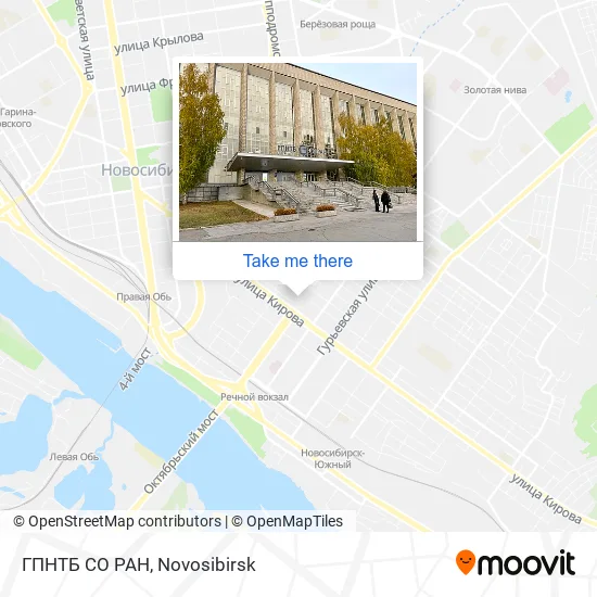 ГПНТБ СО РАН map