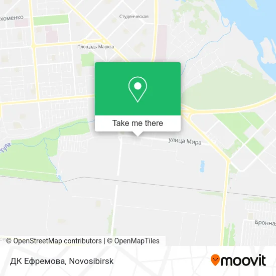 ДК Ефремова map
