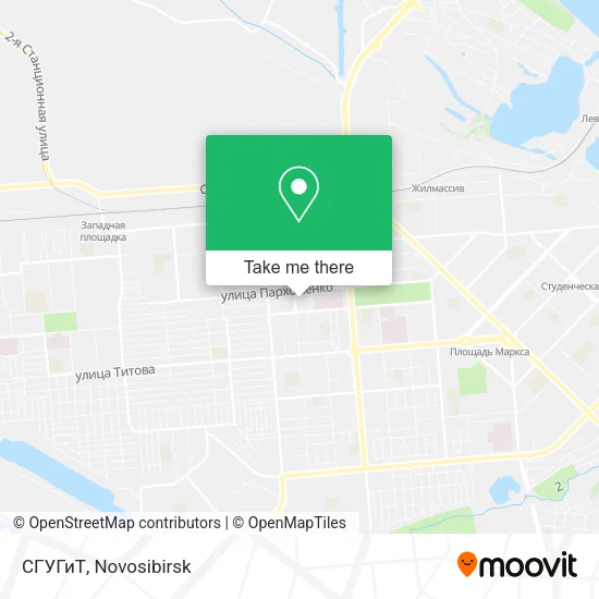 СГУГиТ map