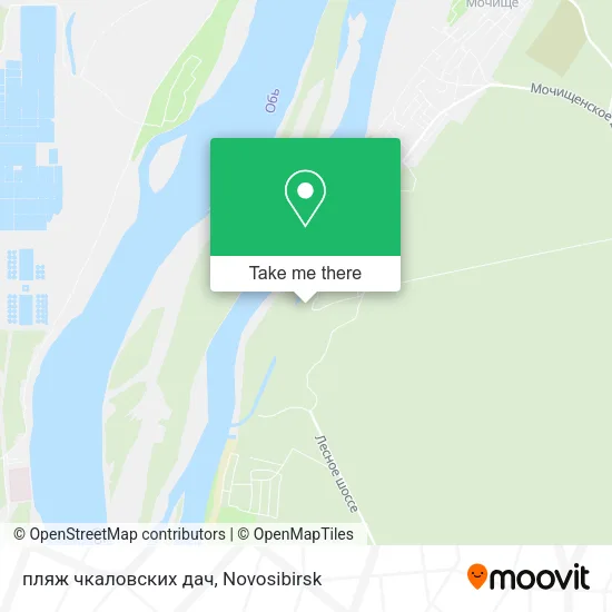 пляж чкаловских дач map