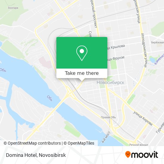 Domina Hotel map