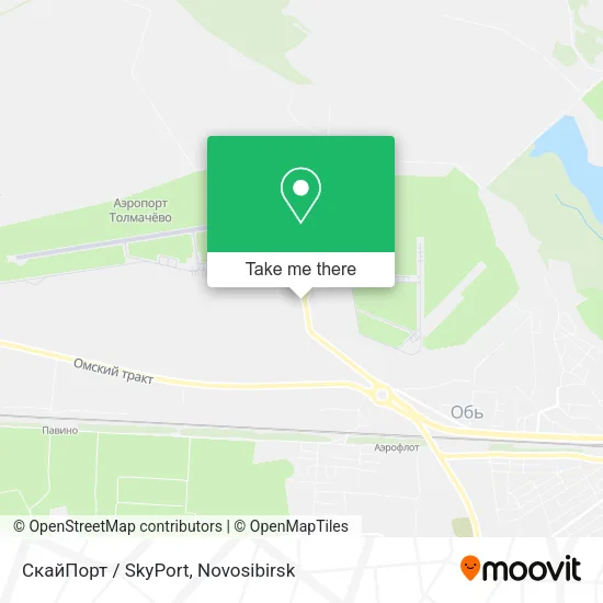 СкайПорт / SkyPort map