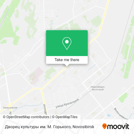 Дворец культуры им. М. Горького map