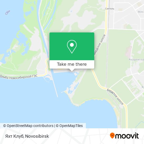 Яхт Клуб map