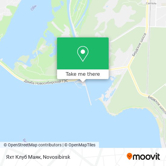 Яхт Клуб Маяк map