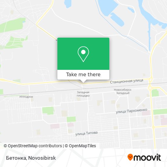 Бетонка map