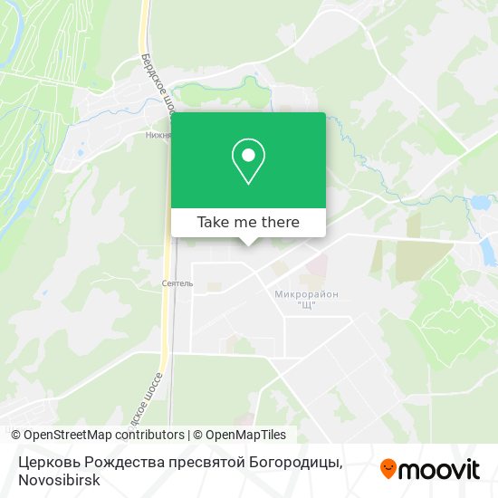 Церковь Рождества пресвятой Богородицы map