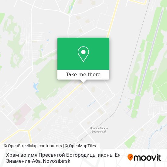 Храм во имя Пресвятой Богородицы иконы Ея Знамение-Аба map