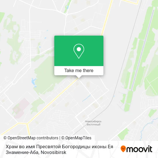 Храм во имя Пресвятой Богородицы иконы Ея Знамение-Аба map