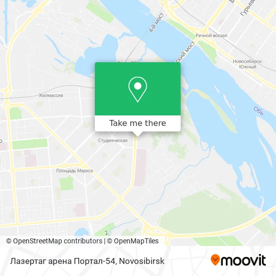 Лазертаг арена  Портал-54 map