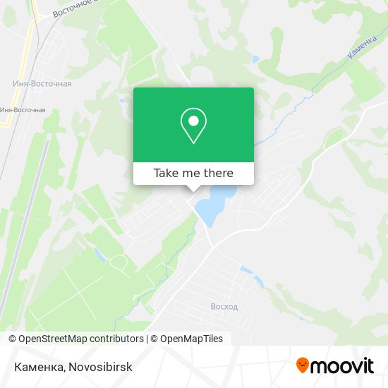 Каменка map