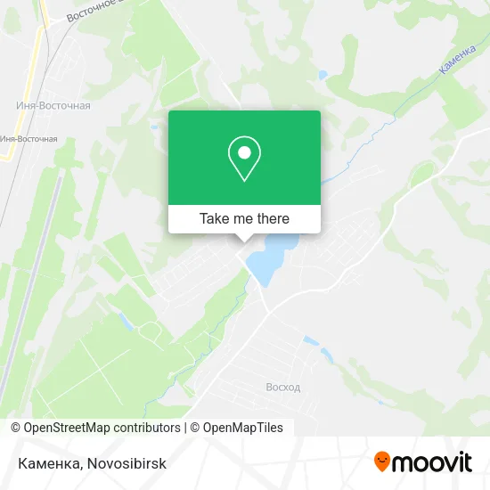Каменка map