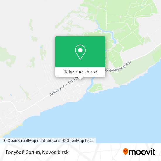 Голубой Залив map