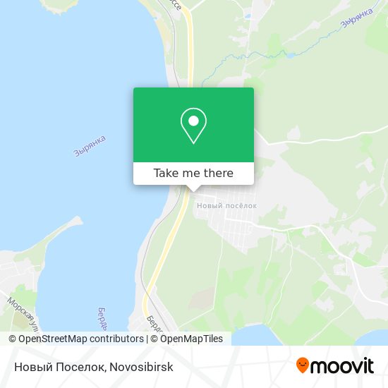 Новый Поселок map