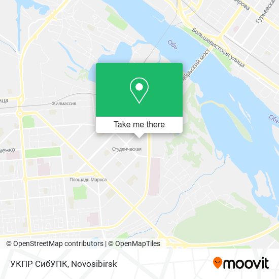 УКПР СибУПК map