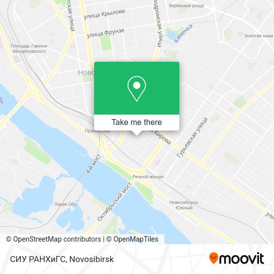 СИУ РАНХиГС map