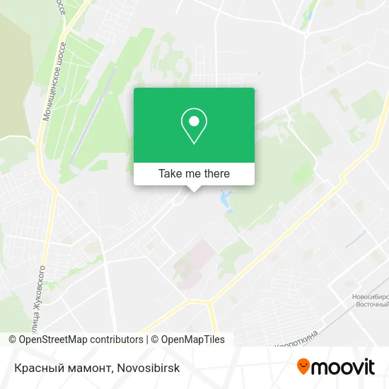 Красный мамонт map