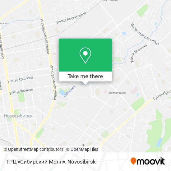 ТРЦ «Сибирский Молл» map
