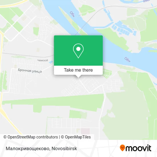 Малокривощеково map
