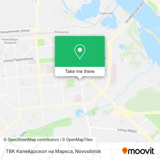 ТВК Калейдоскоп на Маркса map