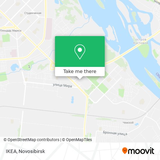 IKEA map
