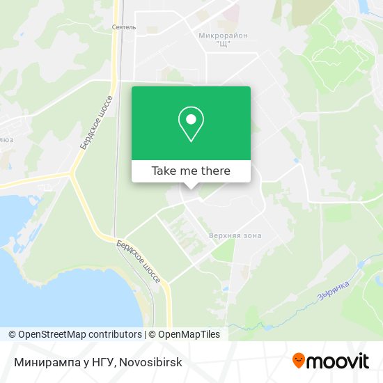 Минирампа у НГУ map
