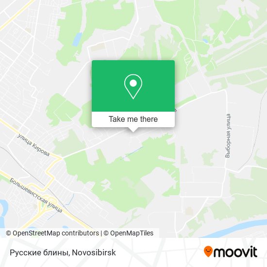 Русские блины map