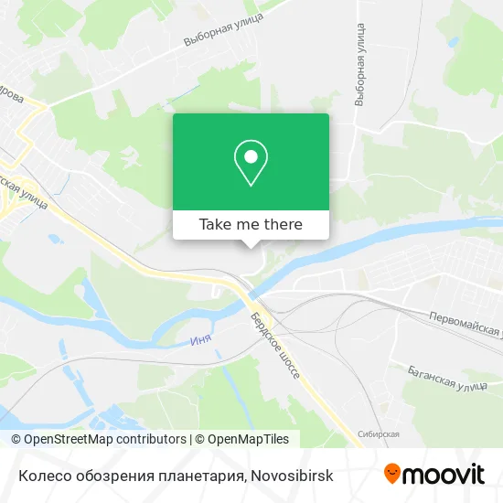 Колесо обозрения планетария map