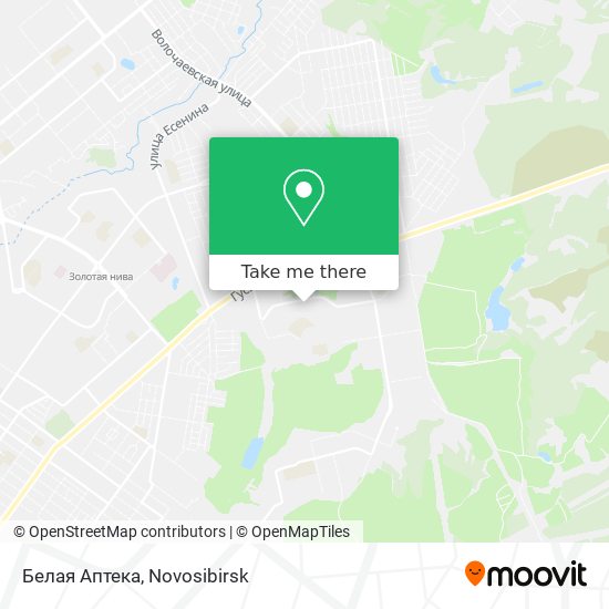 Белая Аптека map