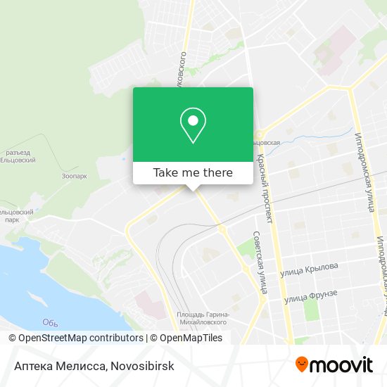 Аптека Мелисса map