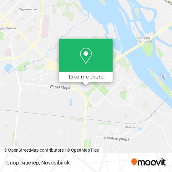 Спортмастер map