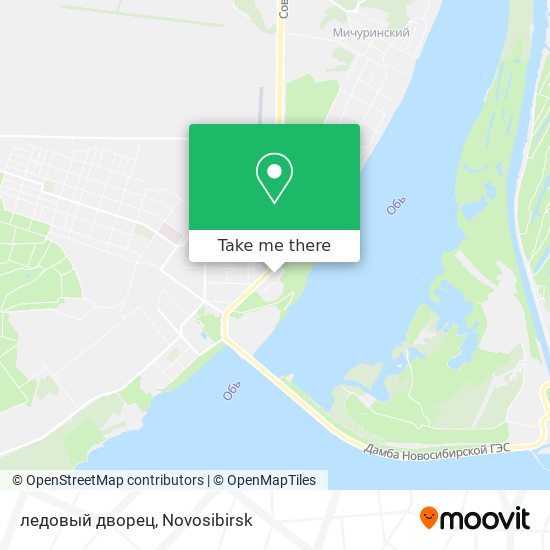 ледовый дворец map