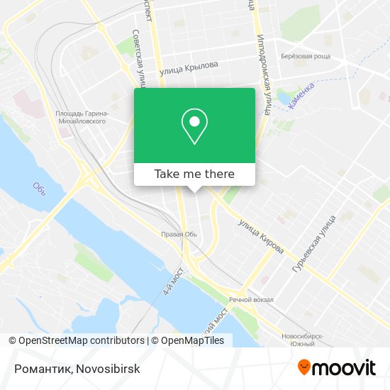 Романтик map