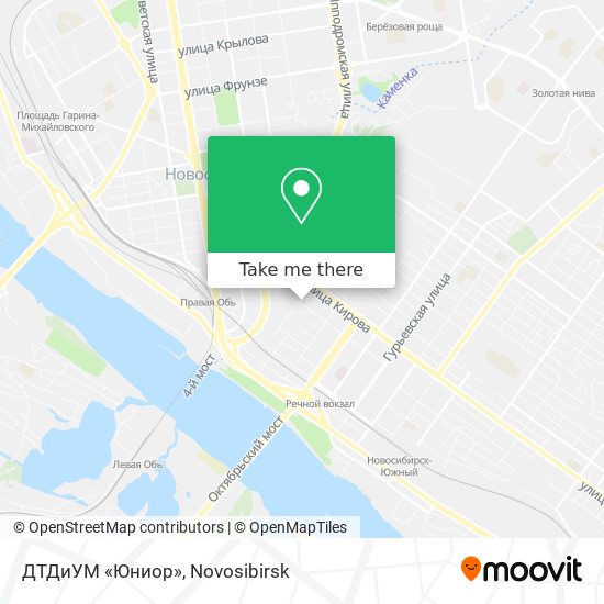 ДТДиУМ «Юниор» map