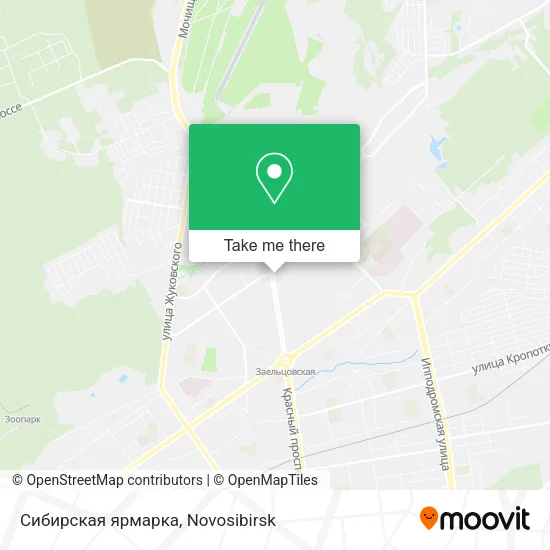 Сибирская ярмарка map
