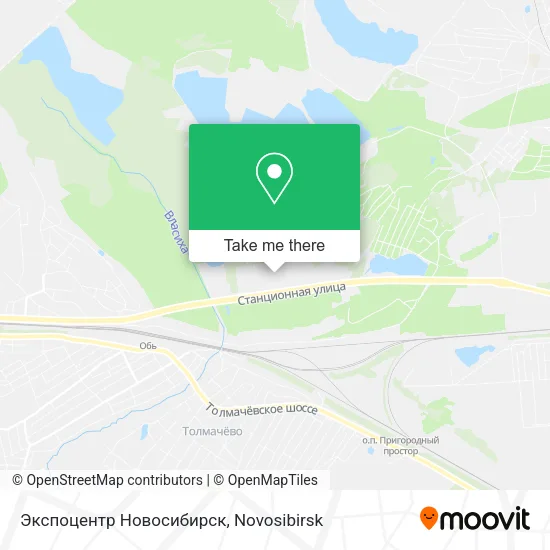 Экспоцентр Новосибирск map