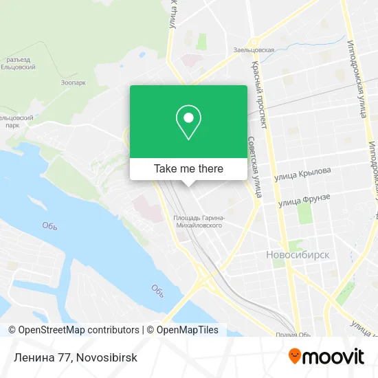 Ленина 77 map