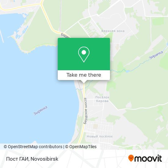 Пост ГАИ map