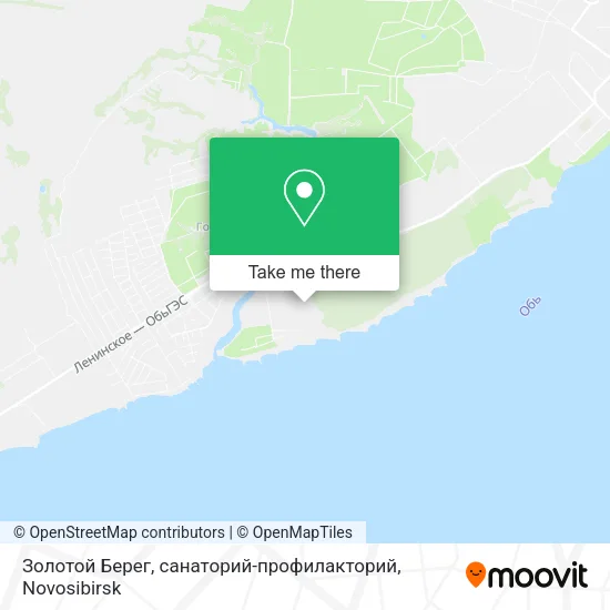 Золотой Берег, санаторий-профилакторий map