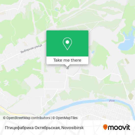 Птицефабрика Октябрьская map