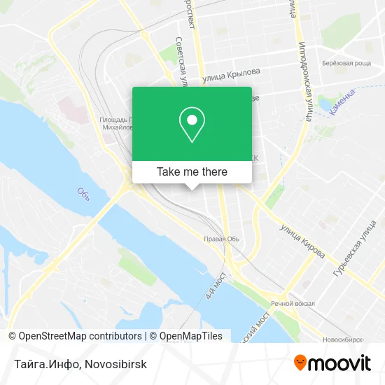 Тайга.Инфо map