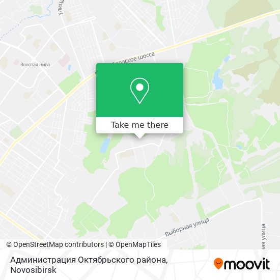 Администрация Октябрьского района map