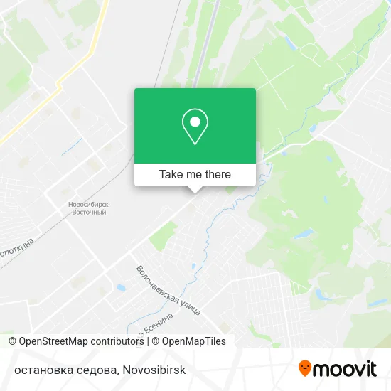 остановка седова map