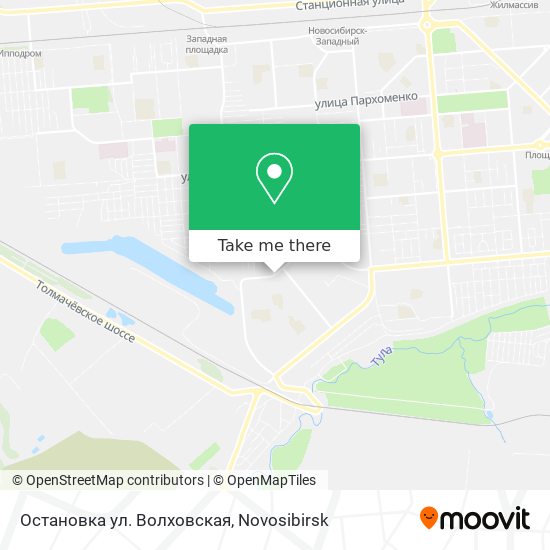 Остановка ул. Волховская map